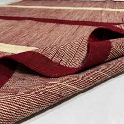 Handwoven Qashqai Kilim Rug Tribal Flat Weave Wool Runner - thumbnail 3