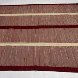 Handwoven Qashqai Kilim Rug Tribal Flat Weave Wool Runner - thumbnail 4