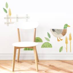 Mallard Duck - Fabric Wall Decal Modern Farm Mej - thumbnail 3