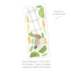 Mallard Duck - Fabric Wall Decal Modern Farm Mej - thumbnail 4