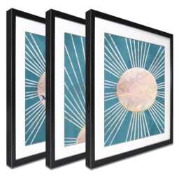 Boho Framed Art Print Trio - thumbnail 3