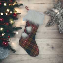 Buchanan Ancient Tartan Christmas Stocking