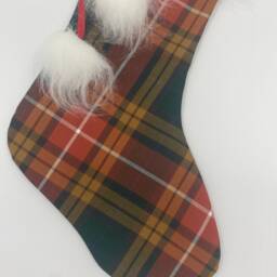 Buchanan Ancient Tartan Christmas Stocking - thumbnail 4