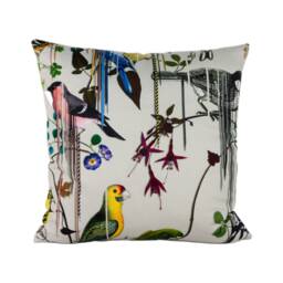 Christian Lacroix For Designers Guild - Birds Sinfonia Jonc Expressive Bird Iconic Designer Botanical Cushion Cover Luxury Pillow - thumbnail 2