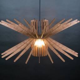 Pendant Light, Pendant Lighting, Hanging Lights, Chandelier, Lamp Shade, Chandelier Lamp, Wood Lighting, Wood - thumbnail 2