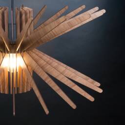 Pendant Light, Pendant Lighting, Hanging Lights, Chandelier, Lamp Shade, Chandelier Lamp, Wood Lighting, Wood - thumbnail 3