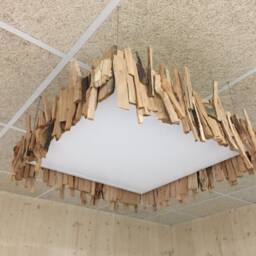 Hanging Tile Panel Led Ceiling Light Fixture - thumbnail 2