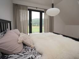 Giant Creamy White Sheepskin Rug Genuine Leather Throw - 79x44 - thumbnail 1