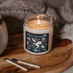 Empyrean Candle, Tairn & Andarna, The Gifts, Basgiath War College Candle, Fourth Wing Candle, Fantasy Book Fantasy Dragon Gift - thumbnail 4