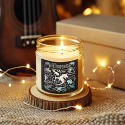 Empyrean Candle, Tairn & Andarna, The Gifts, Basgiath War College Candle, Fourth Wing Candle, Fantasy Book Fantasy Dragon Gift