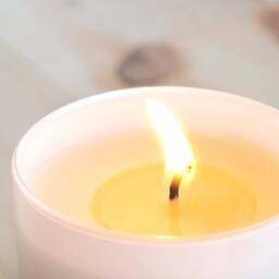 Personalized Anniversary Soy Candle, Initials & Date, Couple Gift - thumbnail 2