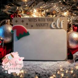 Elf Message Board, Christmas Decoration - thumbnail 2