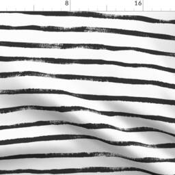 Black & White Throw Blanket - Stripe Soft Thin By Crystal_Walen - thumbnail 4