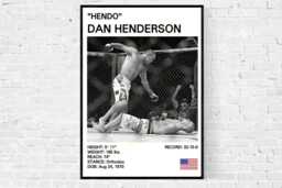 Dan Henderson Mma Poster Global Icons Art Print - thumbnail 1