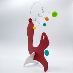 Squirrel Stabile Art Sculpture Abstract Animal Kinetic Mobile - thumbnail 3