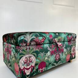 Coffee Table With Storage in Becca Who Balloon Safari Velvet - thumbnail 3