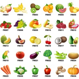 Name Puzzle Board With Fruits, Baby Girl Gift Personalized, Learning Vegetables & Educational Gifts For Kids, Montessori - thumbnail 4