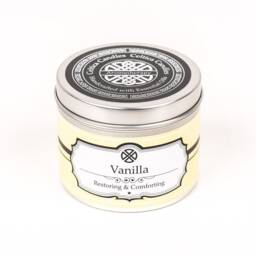 Vanilla Essential Oil Aromatherapy Candle - Candle Handmade Oils Yoga Massage Spa Day - thumbnail 1