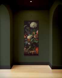 De Heem Flowers Tapestry - Wall Hanging Unique Art