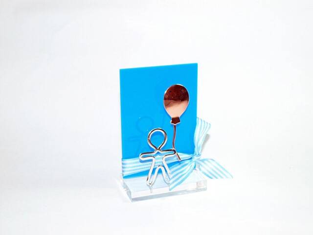 Handmade Sterling Silver 925 Christening Or First Birthday Lucky Charm For Your Baby's Photo