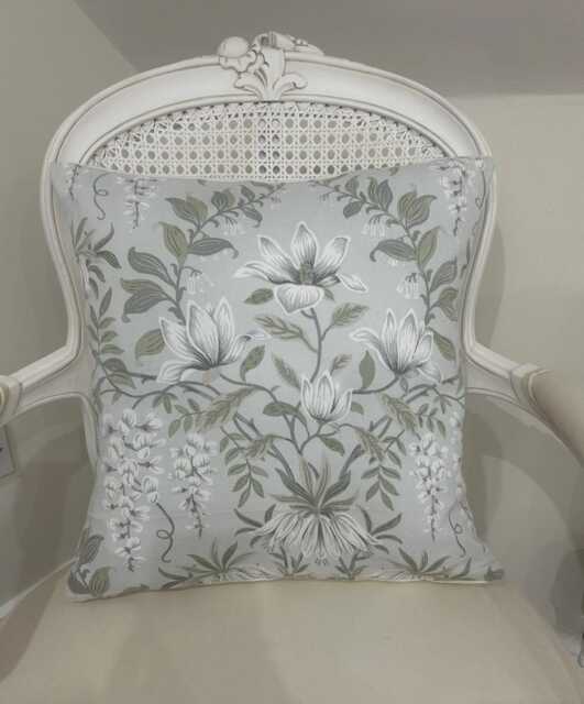 Handmade Cushion Cover in Laura Ashley Parterre Sage, Floral Print, Various Sizes Available - image 1