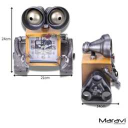 Lareta Robot Desk Clock - thumbnail 4