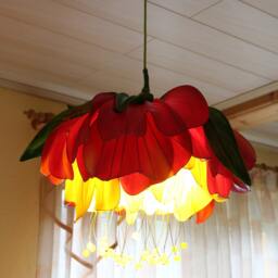 Pink Magenta Yellow Ceiling L Pendant Lamp Pivoine Chandelier Lighting - thumbnail 2