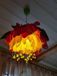 Pink Magenta Yellow Ceiling L Pendant Lamp Pivoine Chandelier Lighting