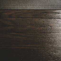 Industrial Oak Dining Table, Loft Style Work Desk - 90x90x300cm - thumbnail 4