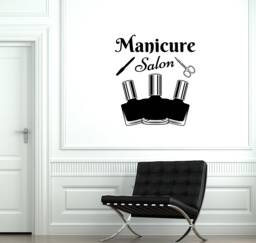 Manicure Salon Vinyl Wall Decal Beauty Nail Pedicure Decor Interior Stickers Mural - #2860Di - thumbnail 1