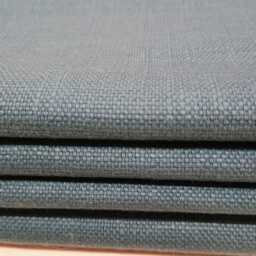 Aqua Marine Kingfisher Fabric Sample, Linen Look - thumbnail 3