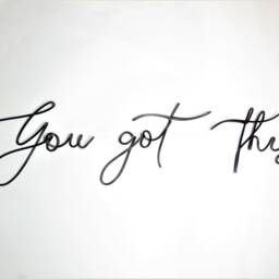 You Got This Wire Wall Art Home Decor, Words Metal Office The Gifts Motivational Quotes - thumbnail 2