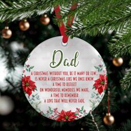 Personalised Christmas Decoration - Memory Heaven Bauble Custom Gift Stocking Filler Eve Box