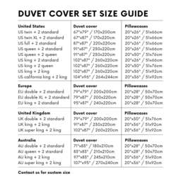 Linen Bedding Set, Duvet Cover Set With Pillowcases, Bed Linens Sets Queen King Sizes - thumbnail 4
