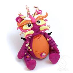 "Polymer Clay Dragon " - thumbnail 2