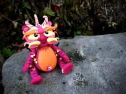 "Polymer Clay Dragon " - thumbnail 1