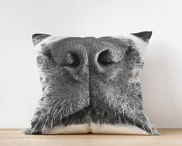 Boston Terrier Pillow Case - Nose Dog Lover Gift - thumbnail 1
