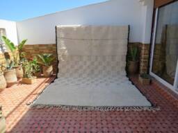 Moroccan Rug - Beni Ourain Sheep Wool Rug- Berber Vintage Custom Genuine Lamb Wool-Moroccan Rug