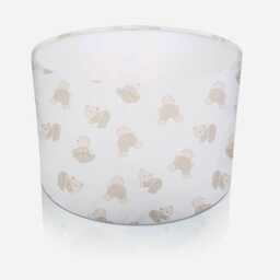 Teddy Bear Fabric Lampshade, Nursery Decor Lighting, Handmade in UK - thumbnail 3