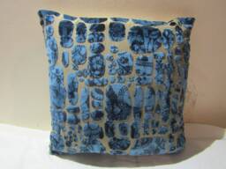 Designers Guild & Christian Lacroix Le Pas Des Anges Bleu Nigelle Cushion Cover - thumbnail 1