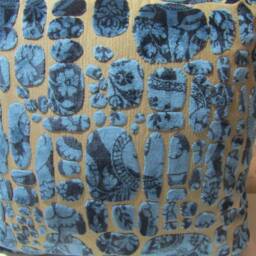 Designers Guild & Christian Lacroix Le Pas Des Anges Bleu Nigelle Cushion Cover - thumbnail 3