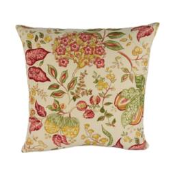 Sanderson - Madagascar Gold/Red Stunning Designer Cushion Cover Home Decor Throw Pillow - thumbnail 4