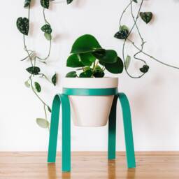 Metal Plant Stand With Pot By Carter + Rose