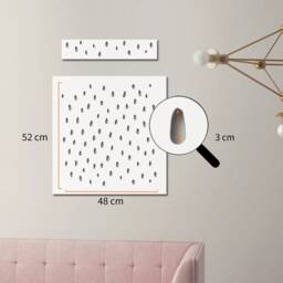 Wall Stencil For Painting Diy Nursery D??cor Hand Drawn Seed Wall Stencil Modern Walls - thumbnail 3