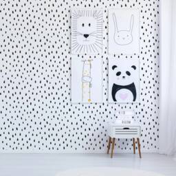 Wall Stencil For Painting Diy Nursery D??cor Hand Drawn Seed Wall Stencil Modern Walls - thumbnail 2