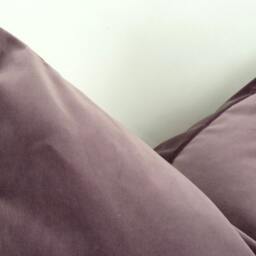Mauve Pillow Cover // Velvet Cushion Case - thumbnail 2