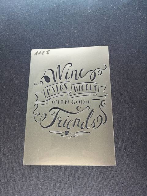 Friends Stencil, Flexible, Reusable, 125 Micron, Wall Decor, Home Decor, Furniture Painting, Card Making, Craft Stencil From Bitofeverythingbyb