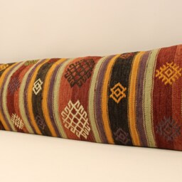 Extralong 12x48 Inch 30x120 cm, Pillow Cover, Pillow, Boho, Bedding Pillow, Turkish Kilim Lumbar Pillow Cover Home Interior Decor 4Oyf-45 - thumbnail 3