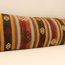 Extralong 12x48 Inch 30x120 cm, Pillow Cover, Pillow, Boho, Bedding Pillow, Turkish Kilim Lumbar Pillow Cover Home Interior Decor 4Oyf-45 - thumbnail 2