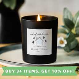 First Home Candle Candles Gift Gifts Card Cards Print Prints B - thumbnail 1